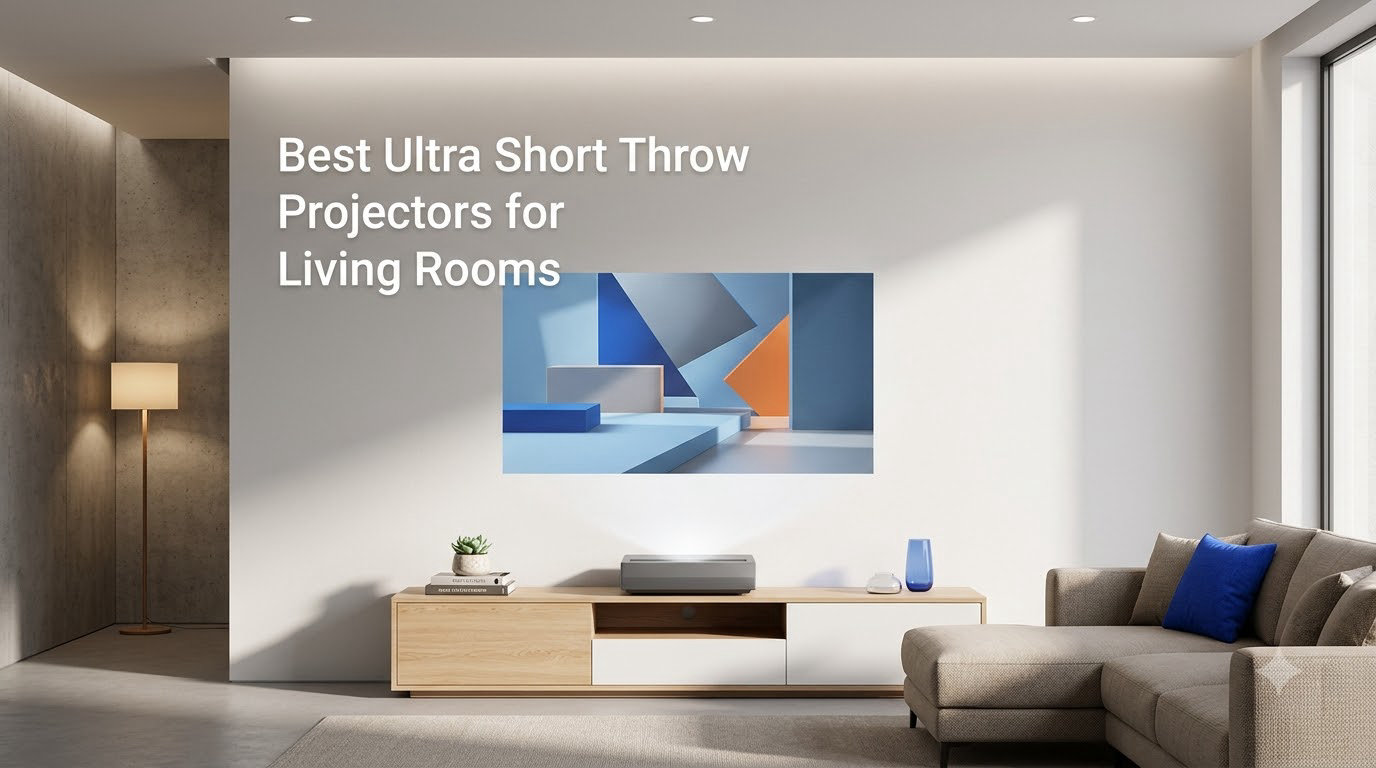 Best Ultra Short Throw Projectors for Living Rooms