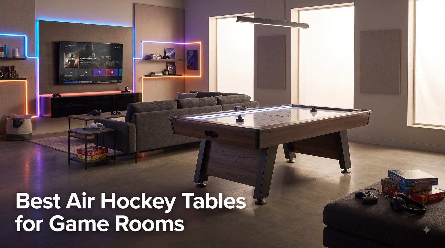 Best Air Hockey Tables for Game Rooms