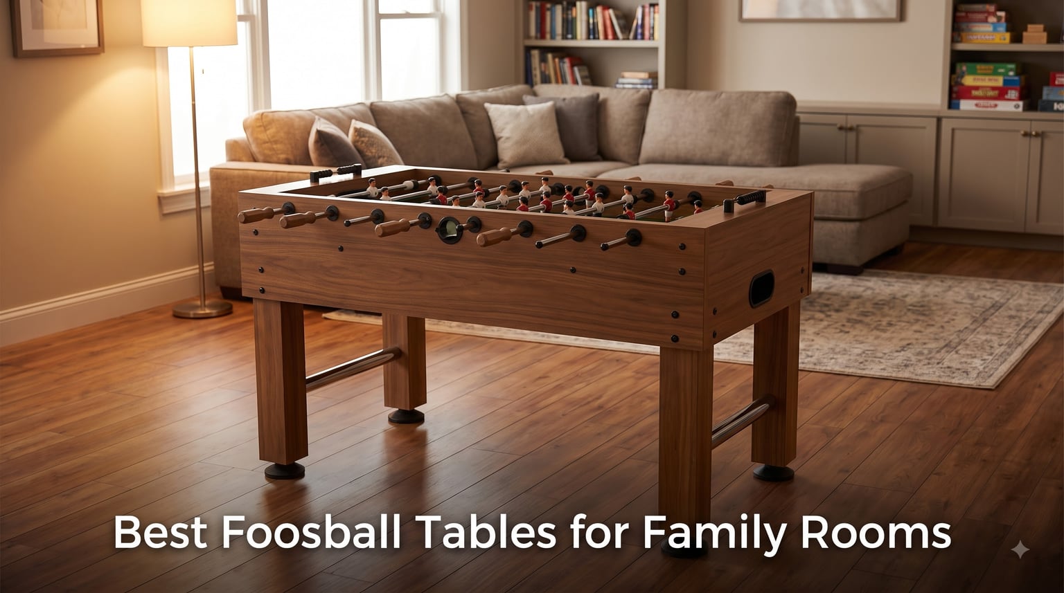 Best Foosball Tables for Family Rooms