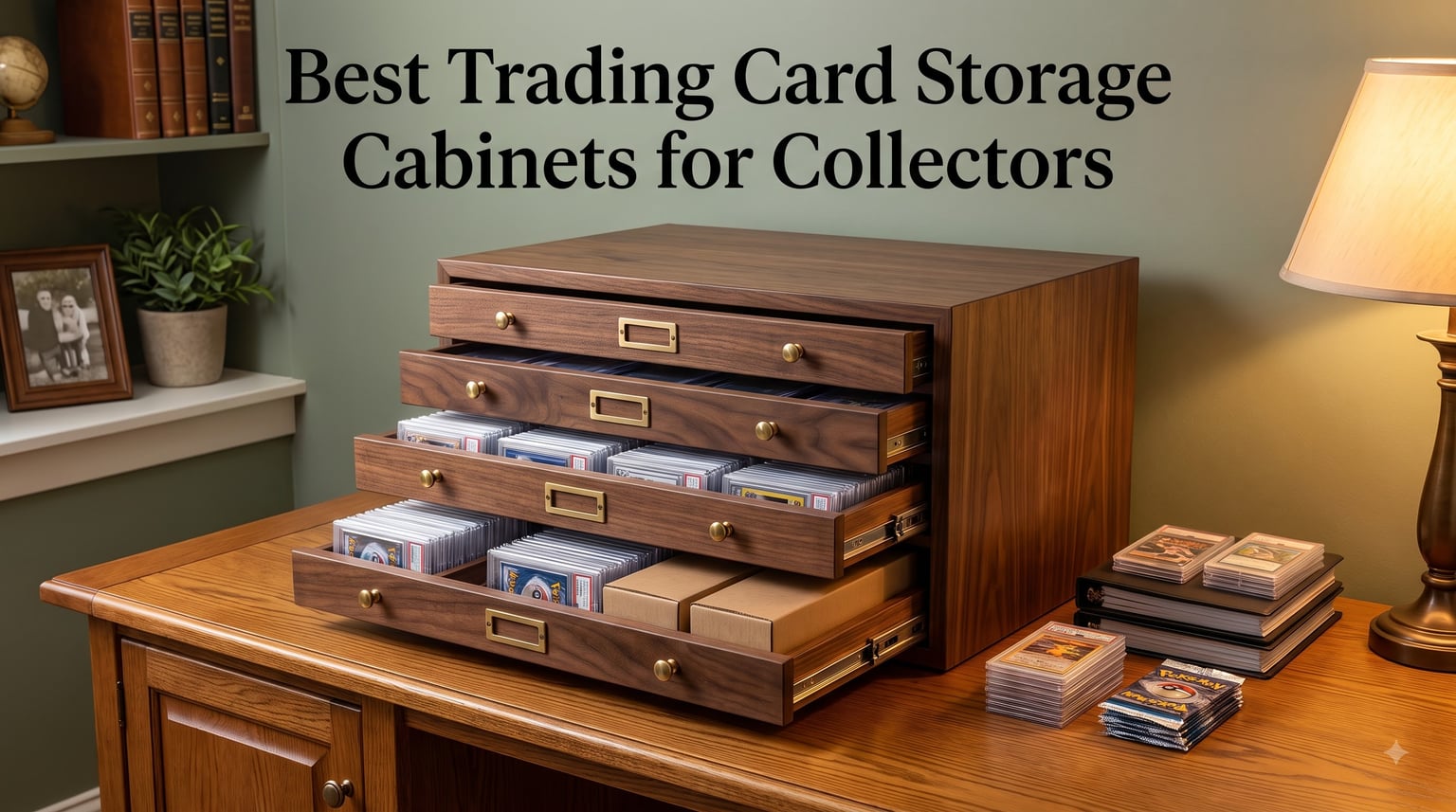 Best Trading Card Storage Cabinets for Collectors