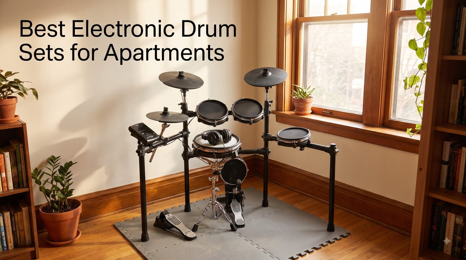 Best Electronic Drum Sets for Apartments
