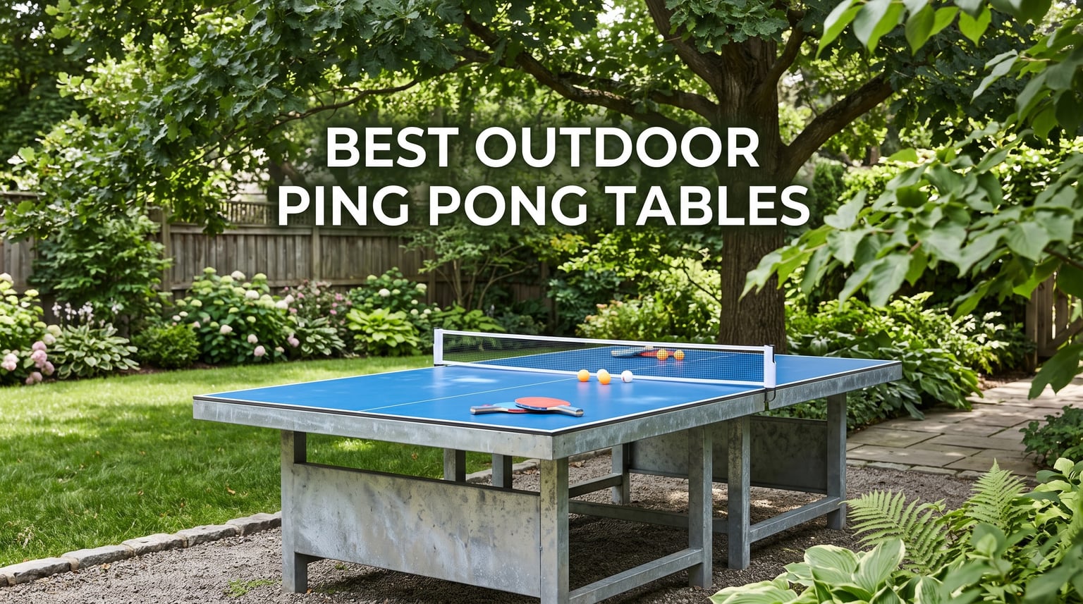 Best Outdoor Ping Pong Tables