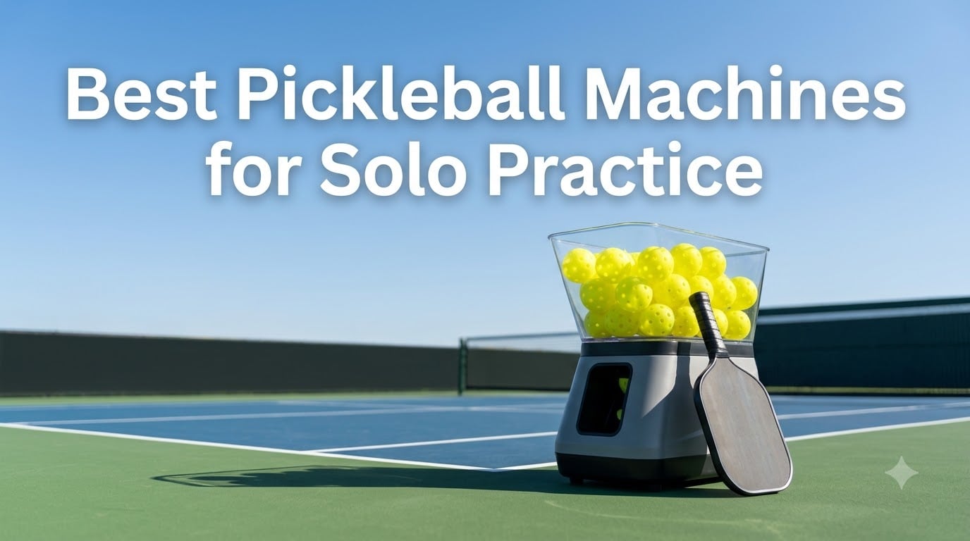Best Pickleball Machines for Solo Practice