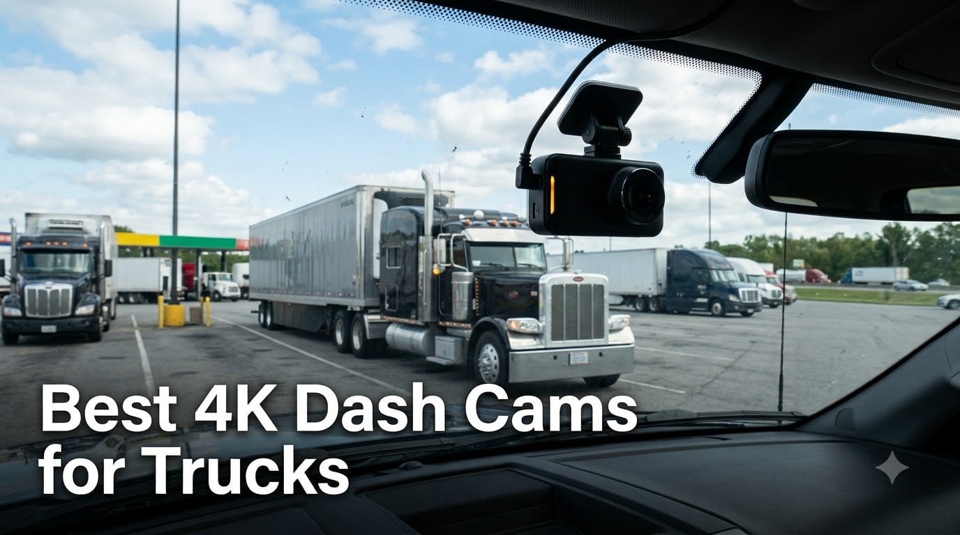 Best 4K Dash Cams for Trucks