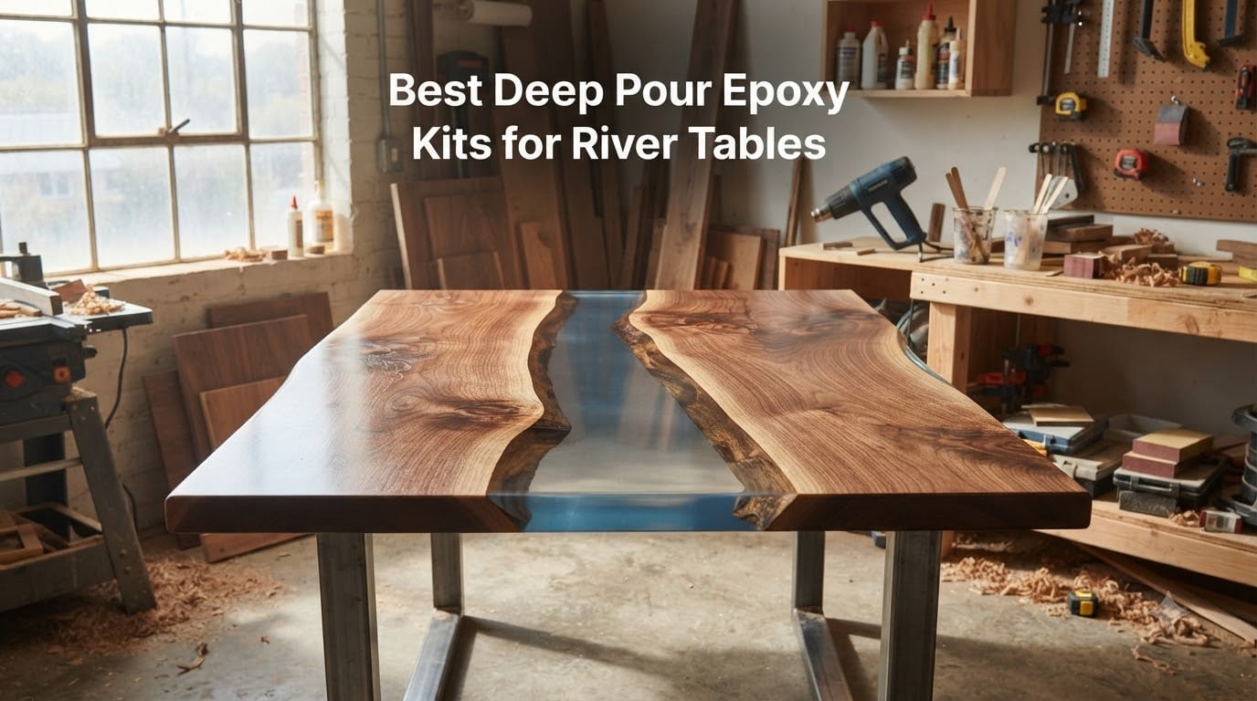 Best Deep Pour Epoxy Kits for River Tables