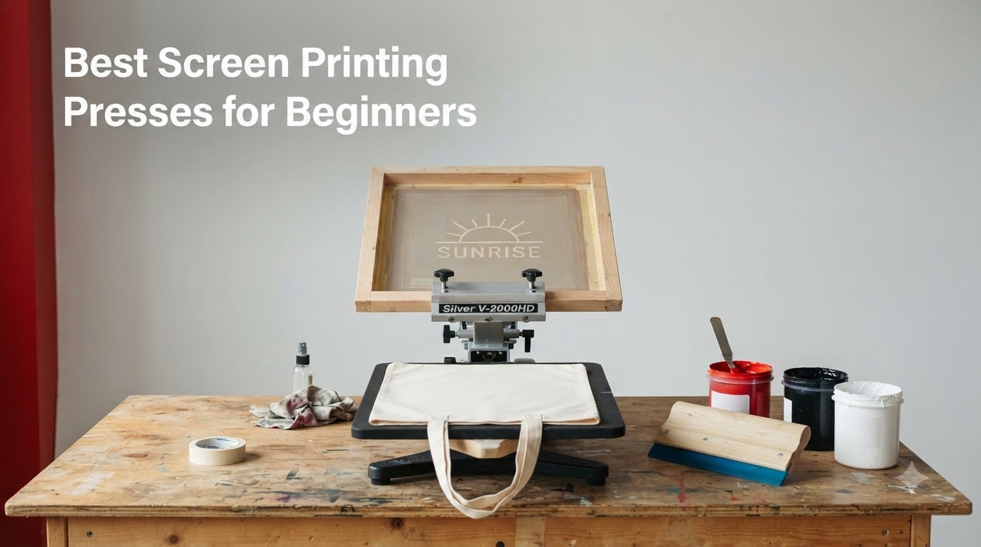 Best Screen Printing Presses for Beginners