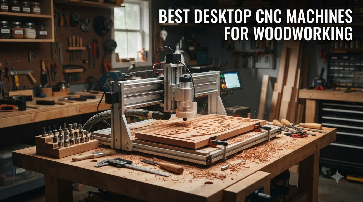 Best Desktop CNC Machines for Woodworking