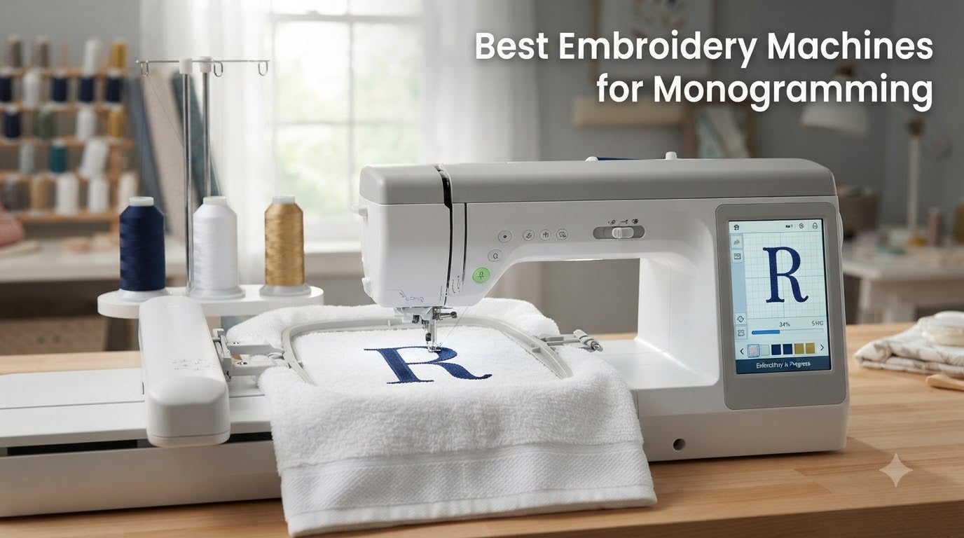 Best Embroidery Machines for Monogramming