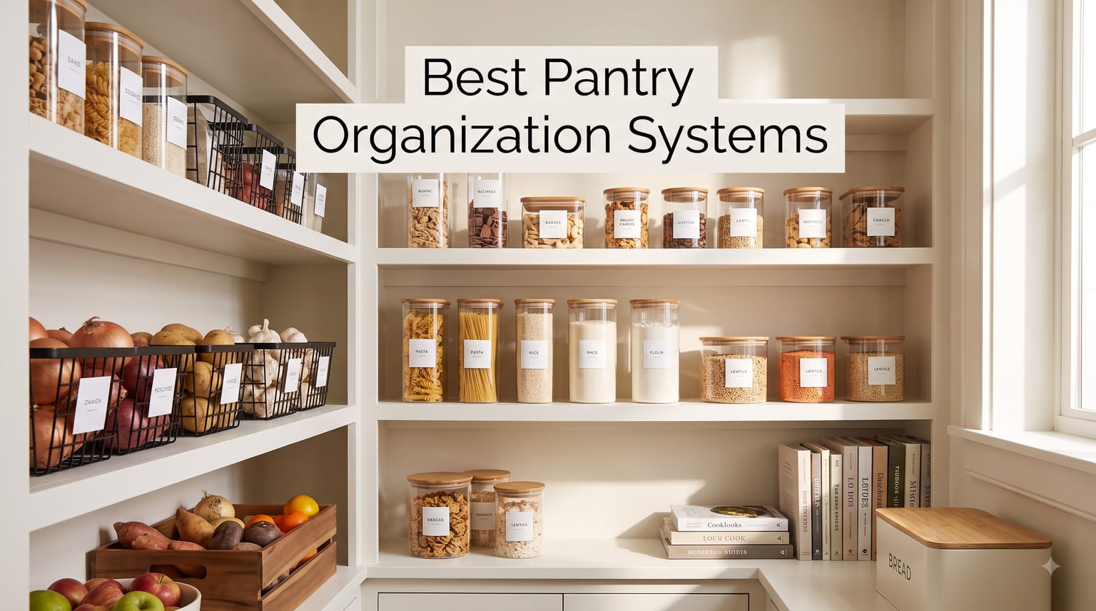Best Pantry Organization Systems