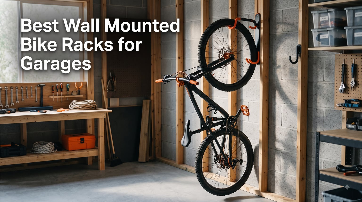 Best Wall Mounted Bike Racks for Garages