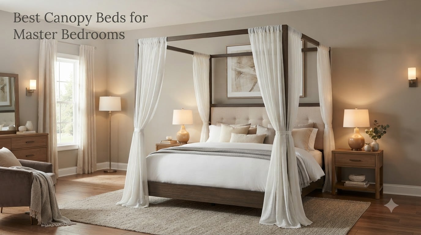 Best Canopy Beds for Master Bedrooms
