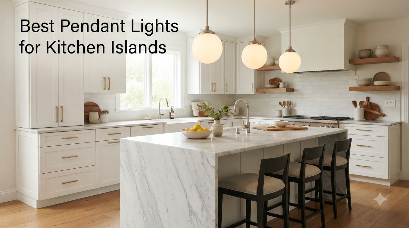 Best Pendant Lights for Kitchen Islands