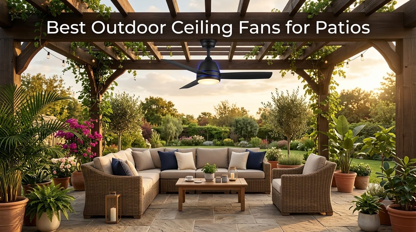 Best Outdoor Ceiling Fans for Patios