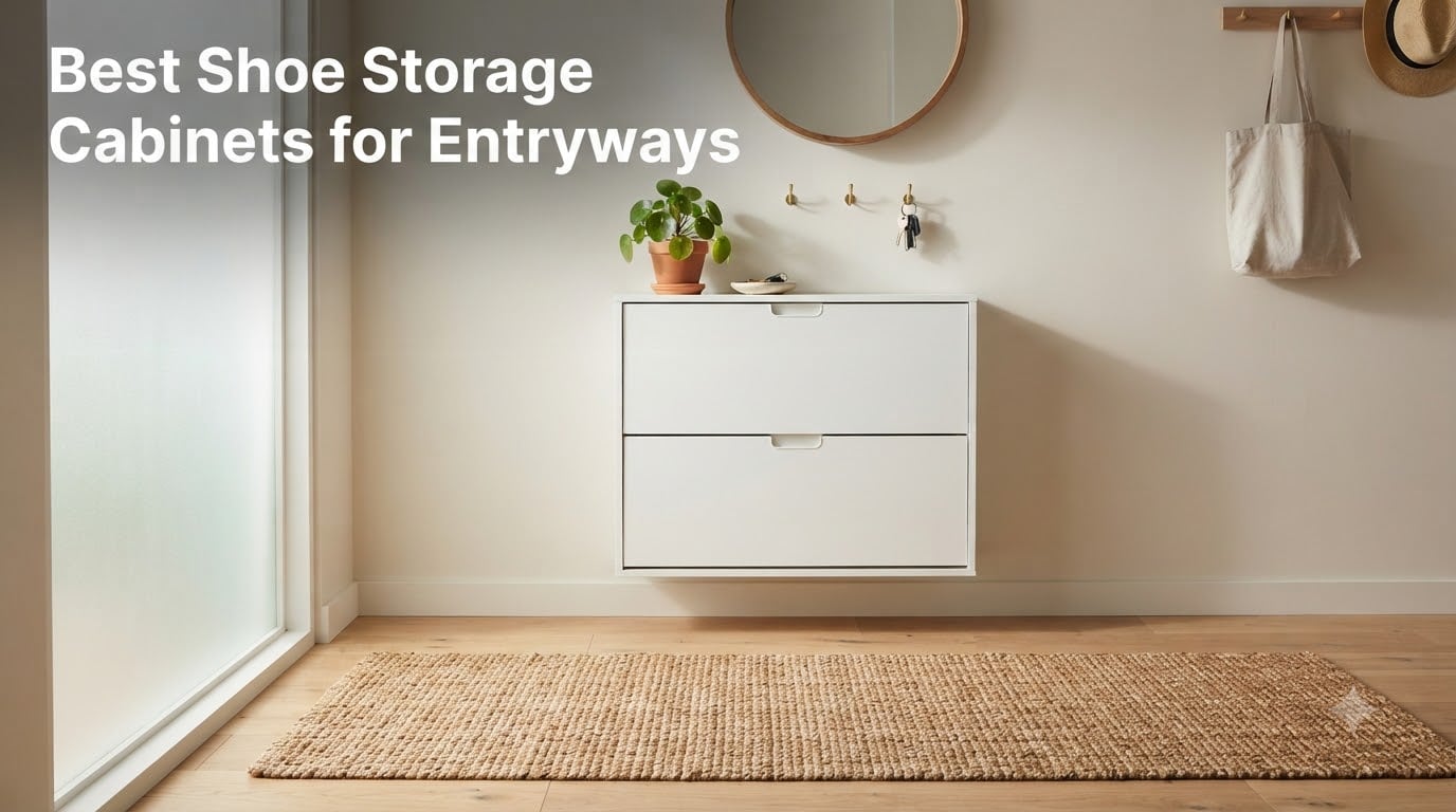 Best Shoe Storage Cabinets for Entryways