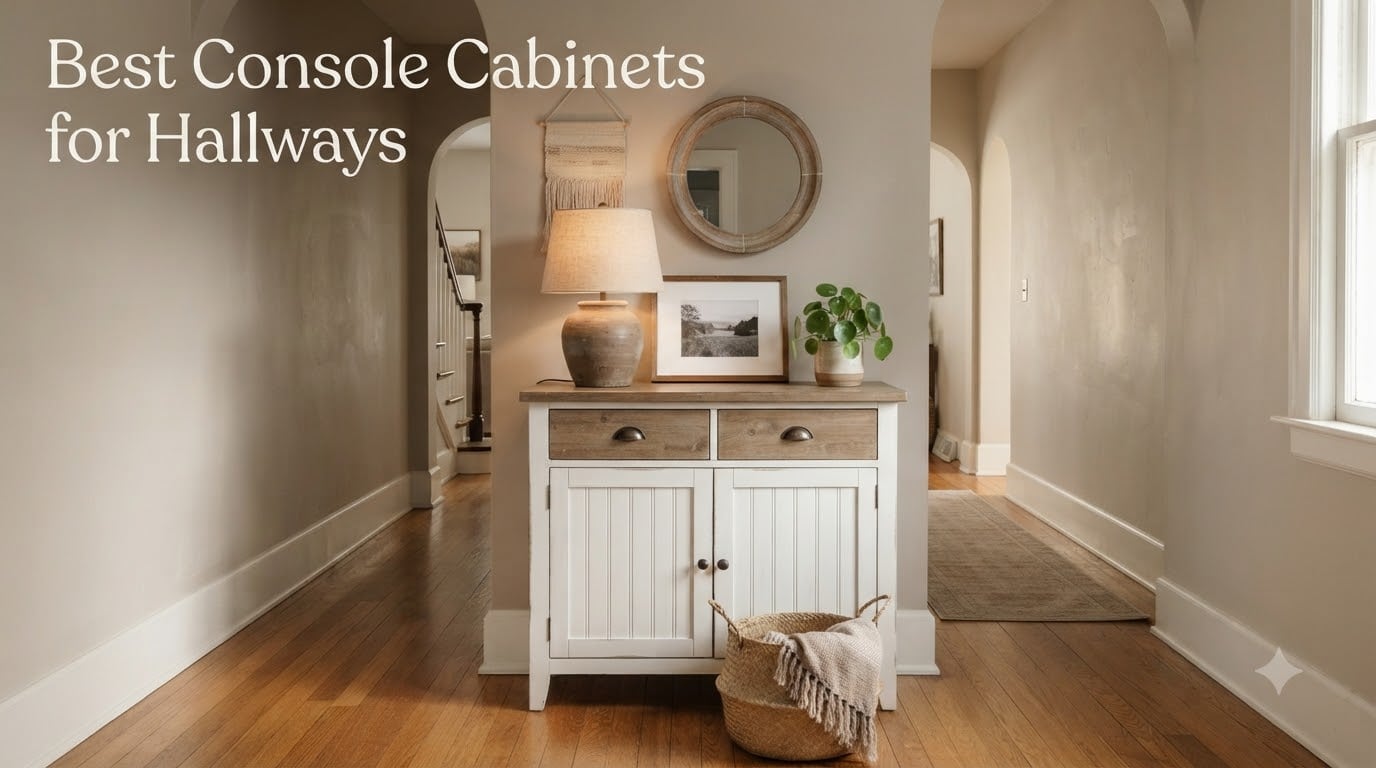 Best Console Cabinets for Hallways