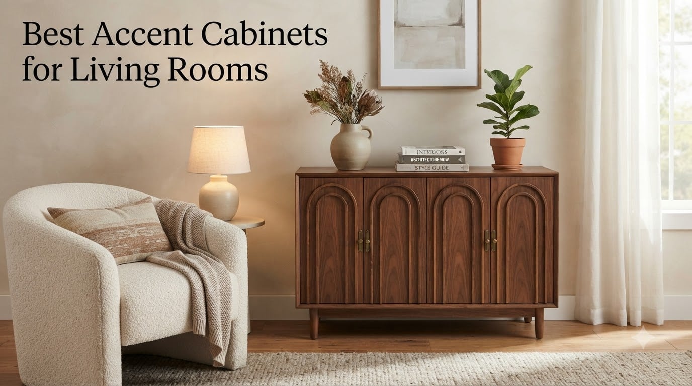 Best Accent Cabinets for Living Rooms