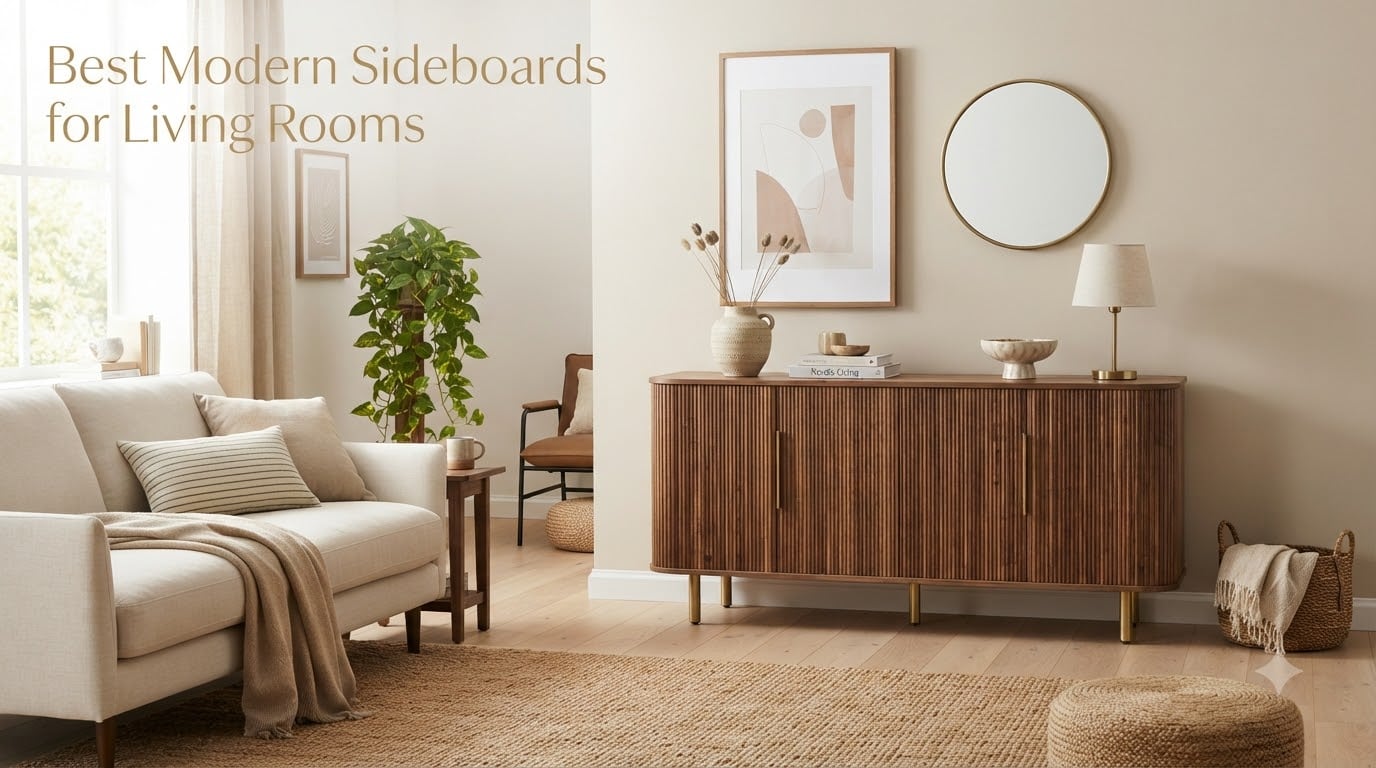 Best Modern Sideboards for Living Rooms