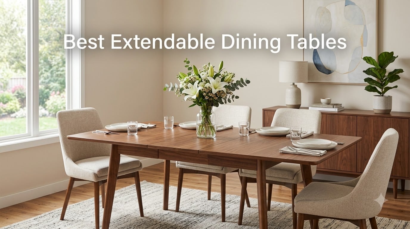 Best Extendable Dining Tables