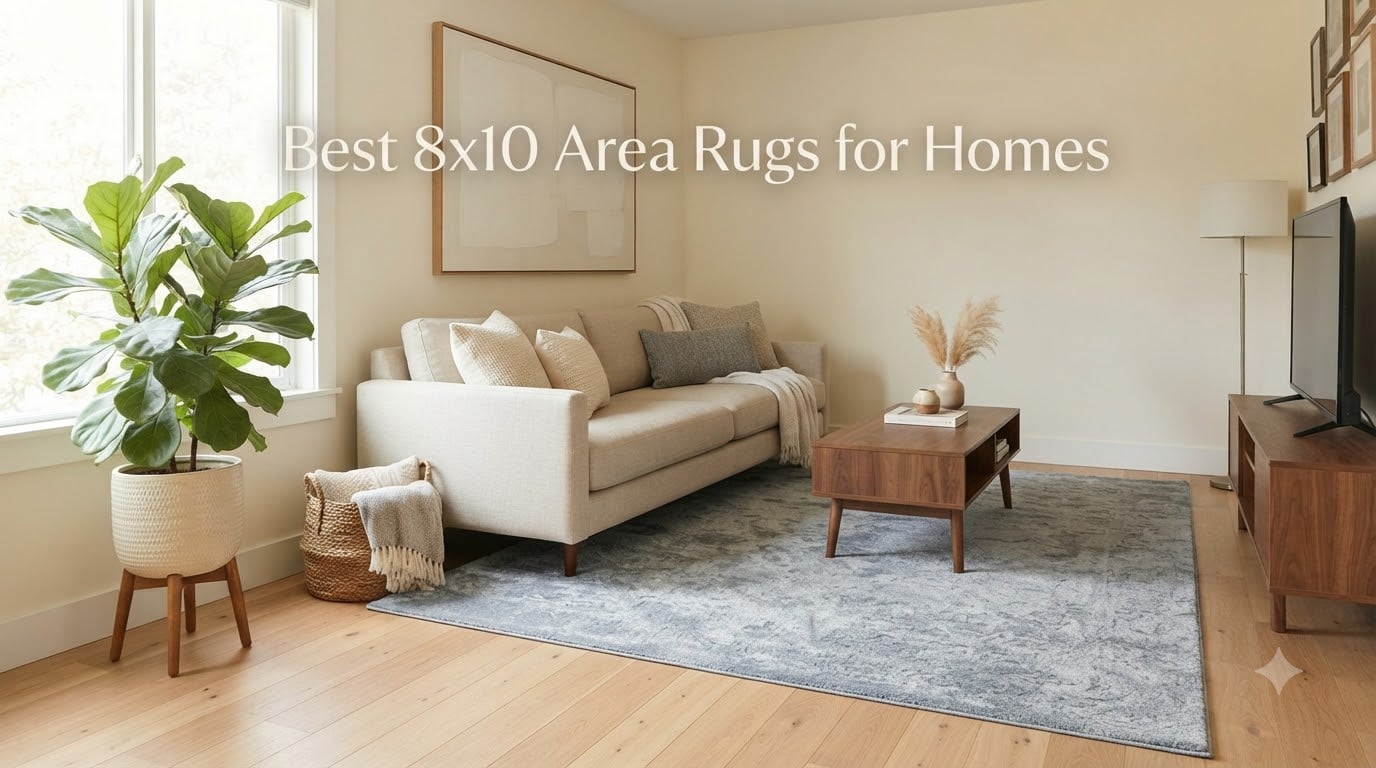 Best 8x10 Area Rugs for Homes