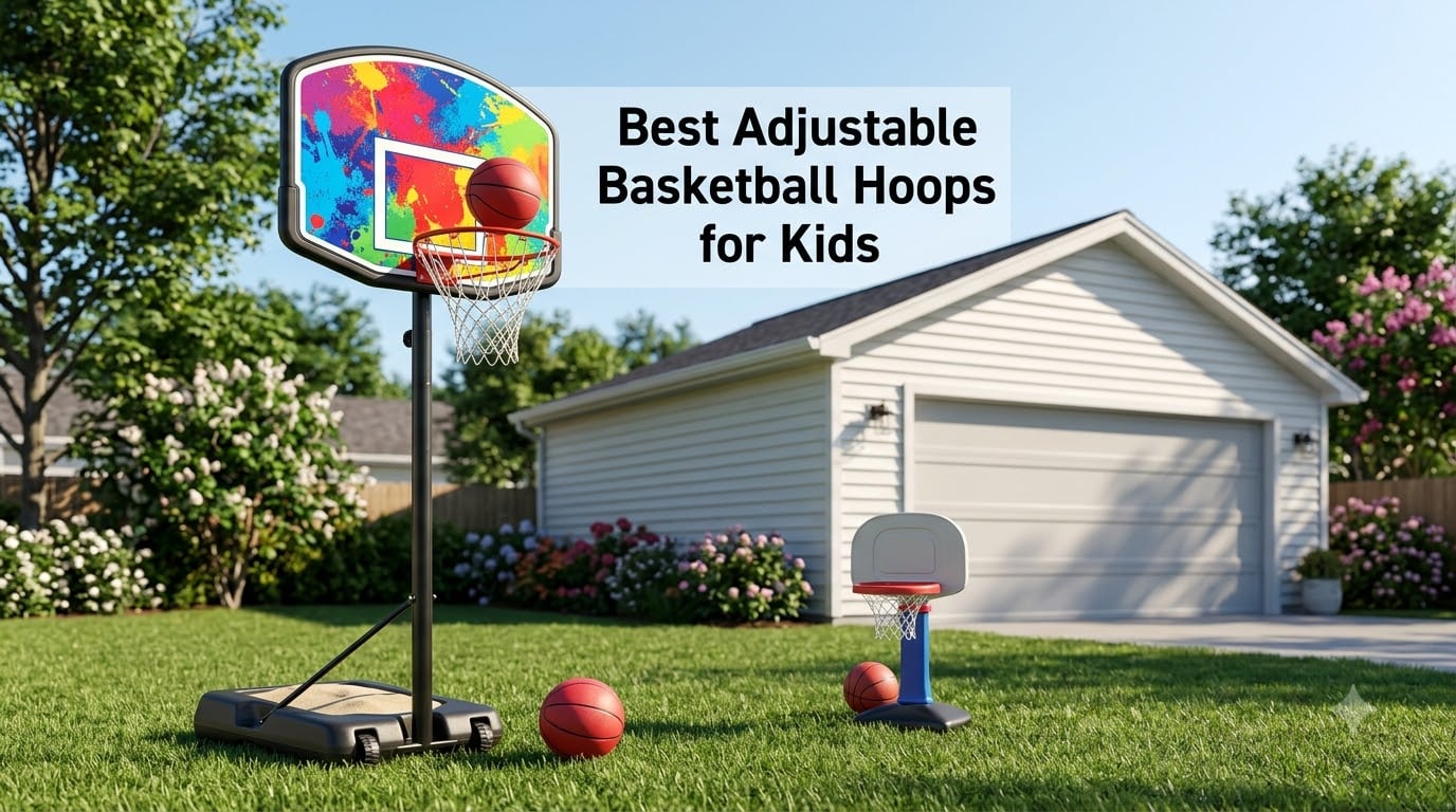 Best Adjustable Basketball Hoops for Kids