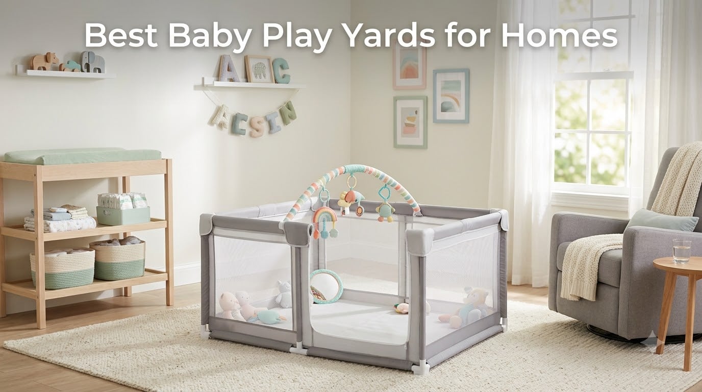 Best Baby Play Yards for Homes
