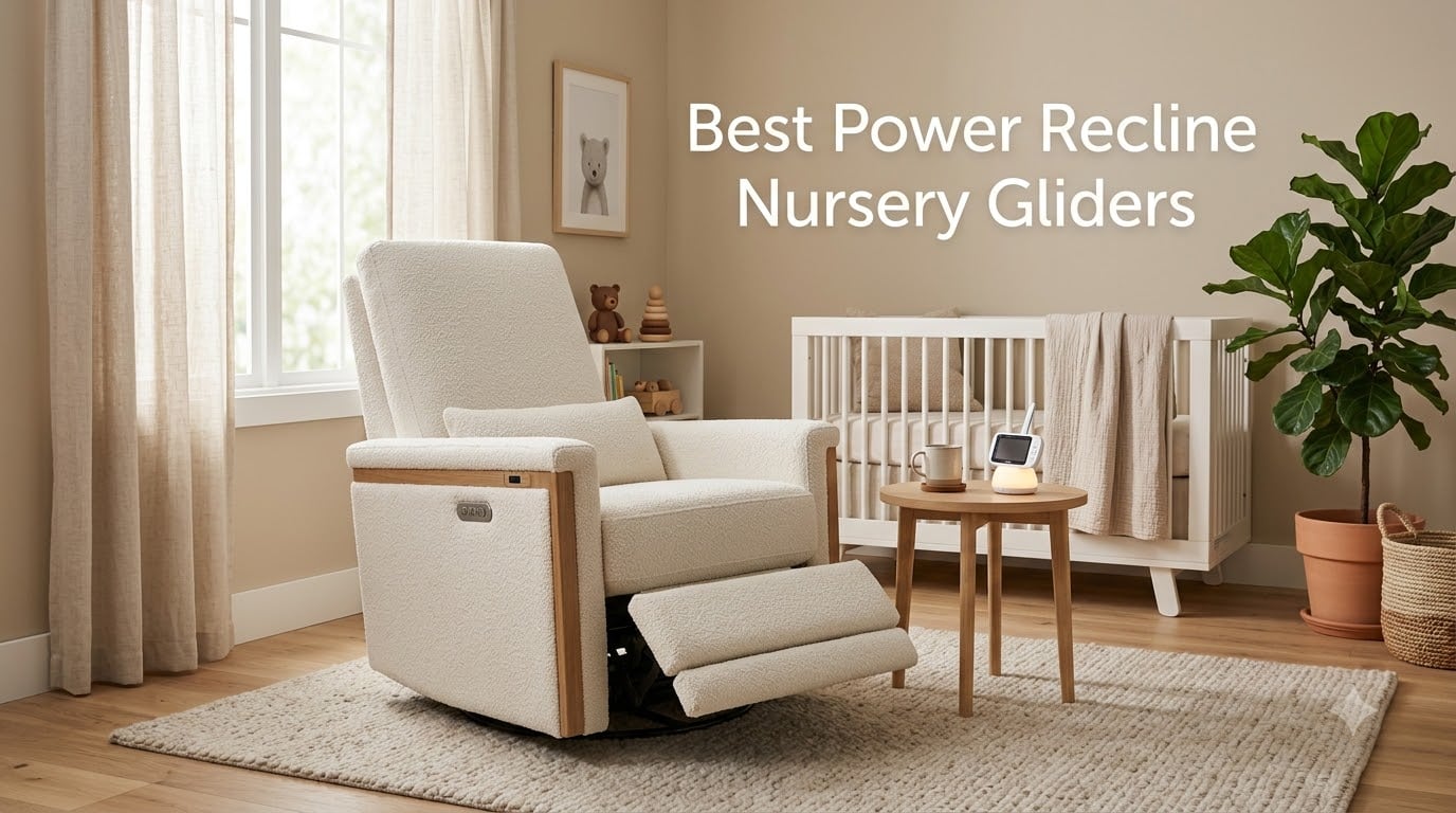Best Power Recline Nursery Gliders