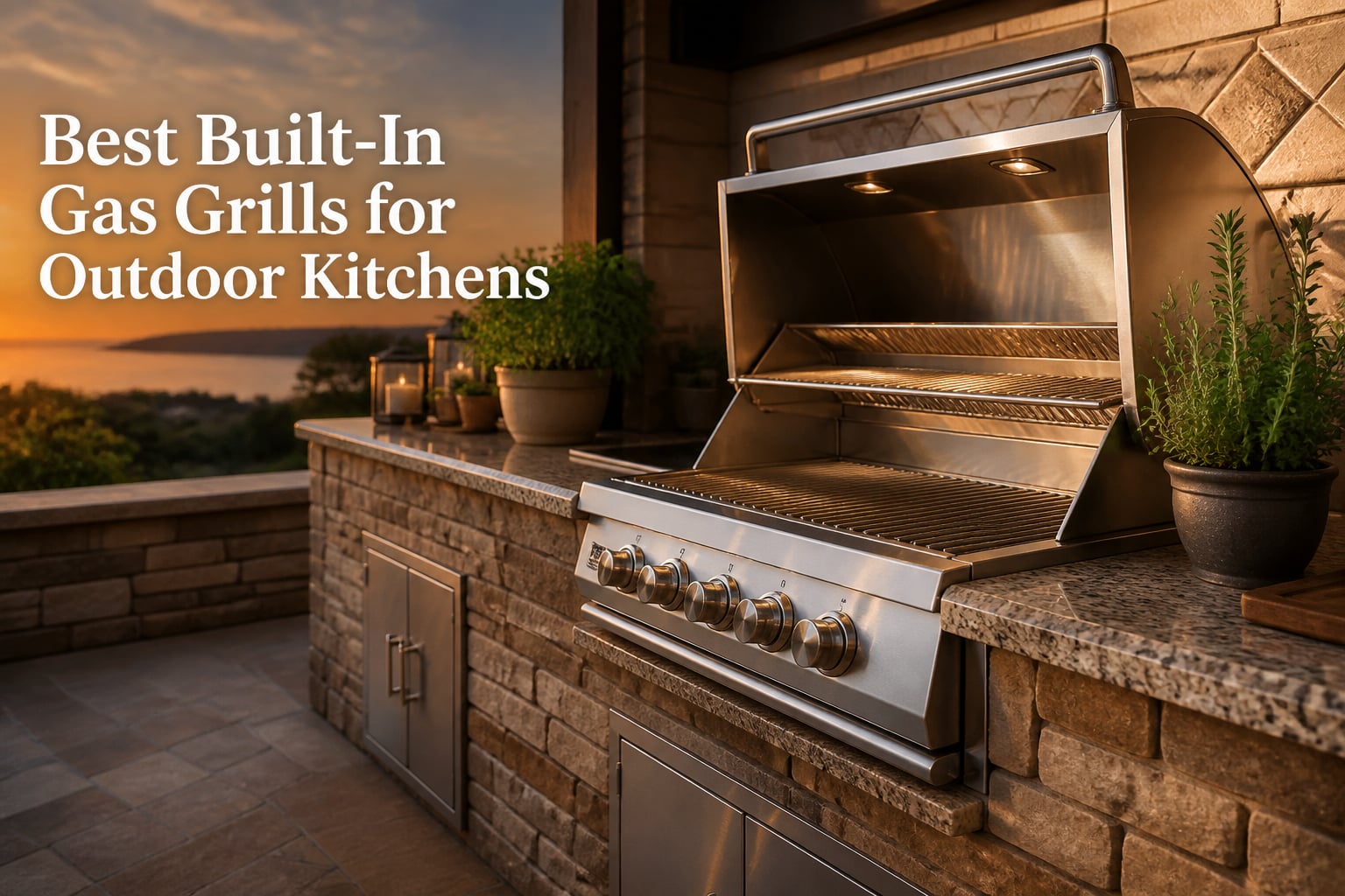 Best Built-In Gas Grills for Outdoor Kitchens