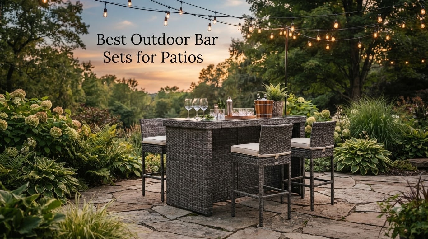 Best Outdoor Bar Sets for Patios