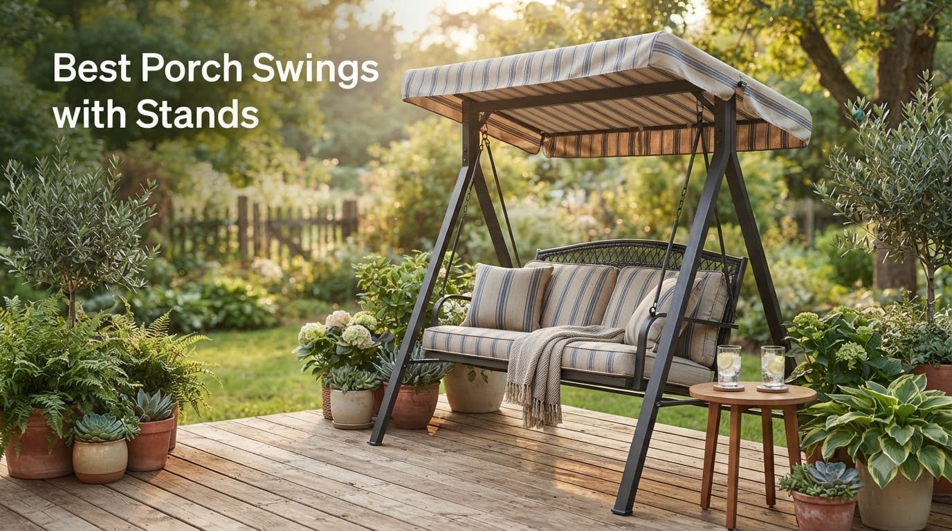 Best Porch Swings with Stands