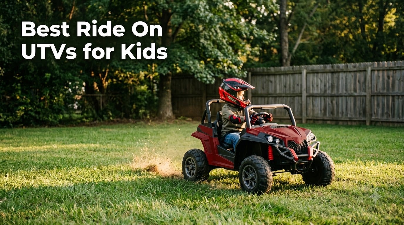 Best Ride On UTVs for Kids