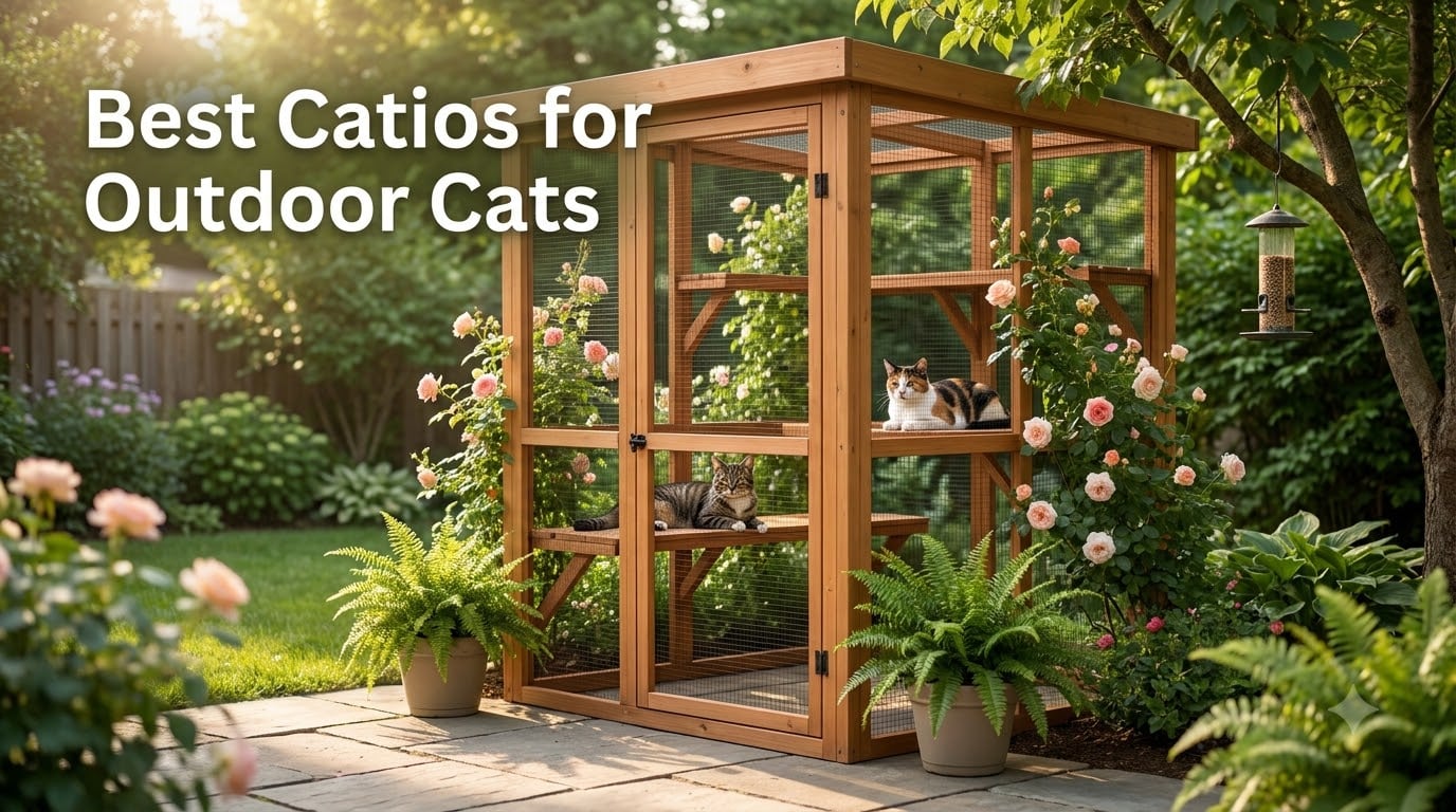 Best Catios for Outdoor Cats