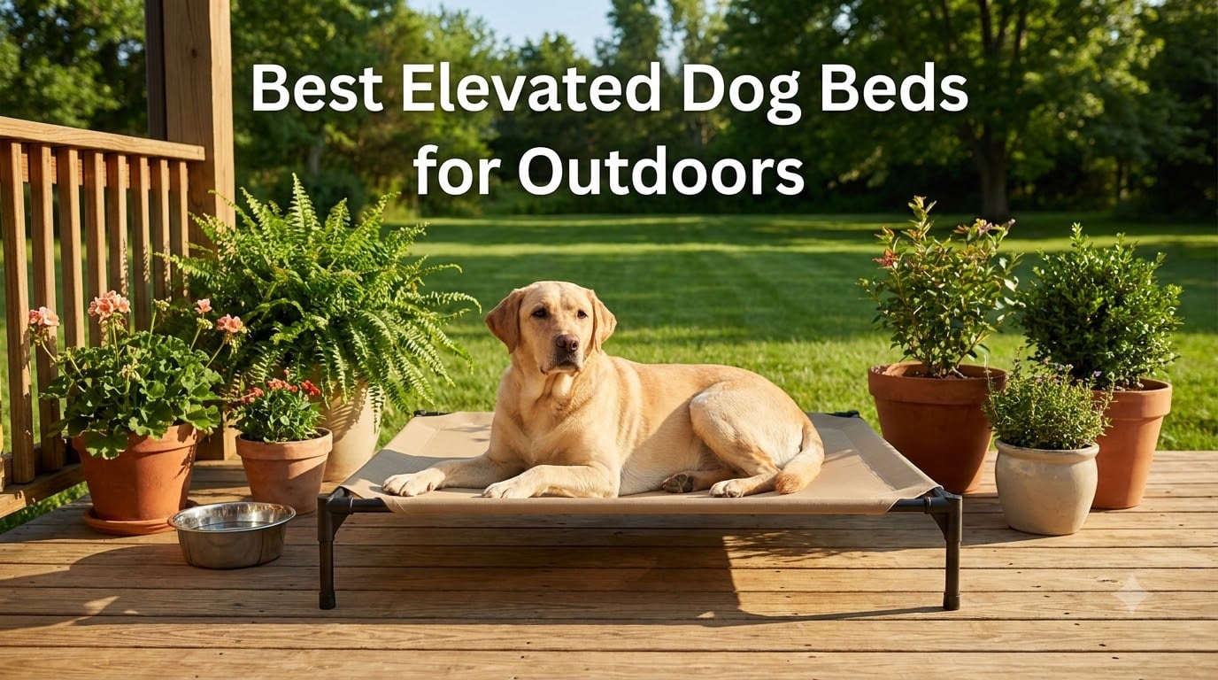 Best Elevated Dog Beds for Outdoors