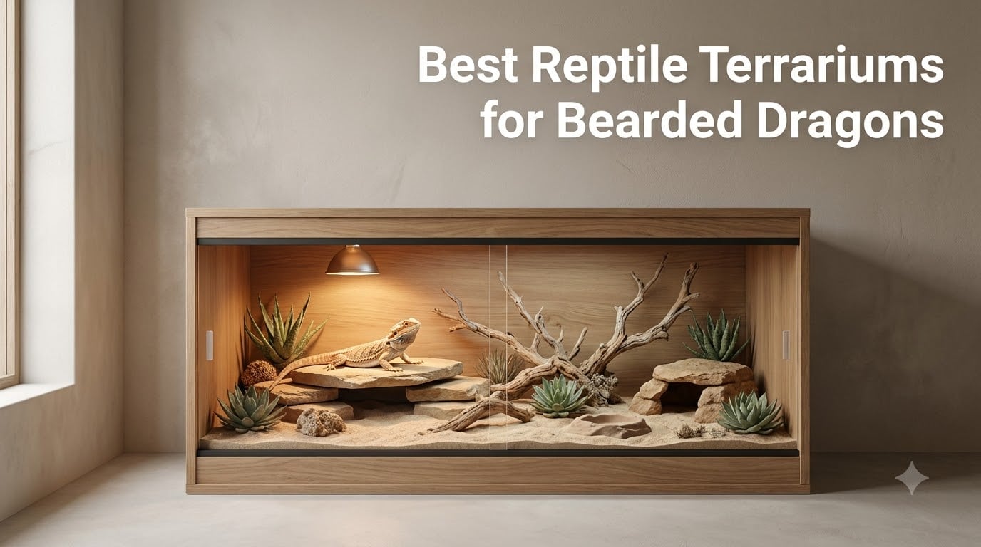 Best Reptile Terrariums for Bearded Dragons