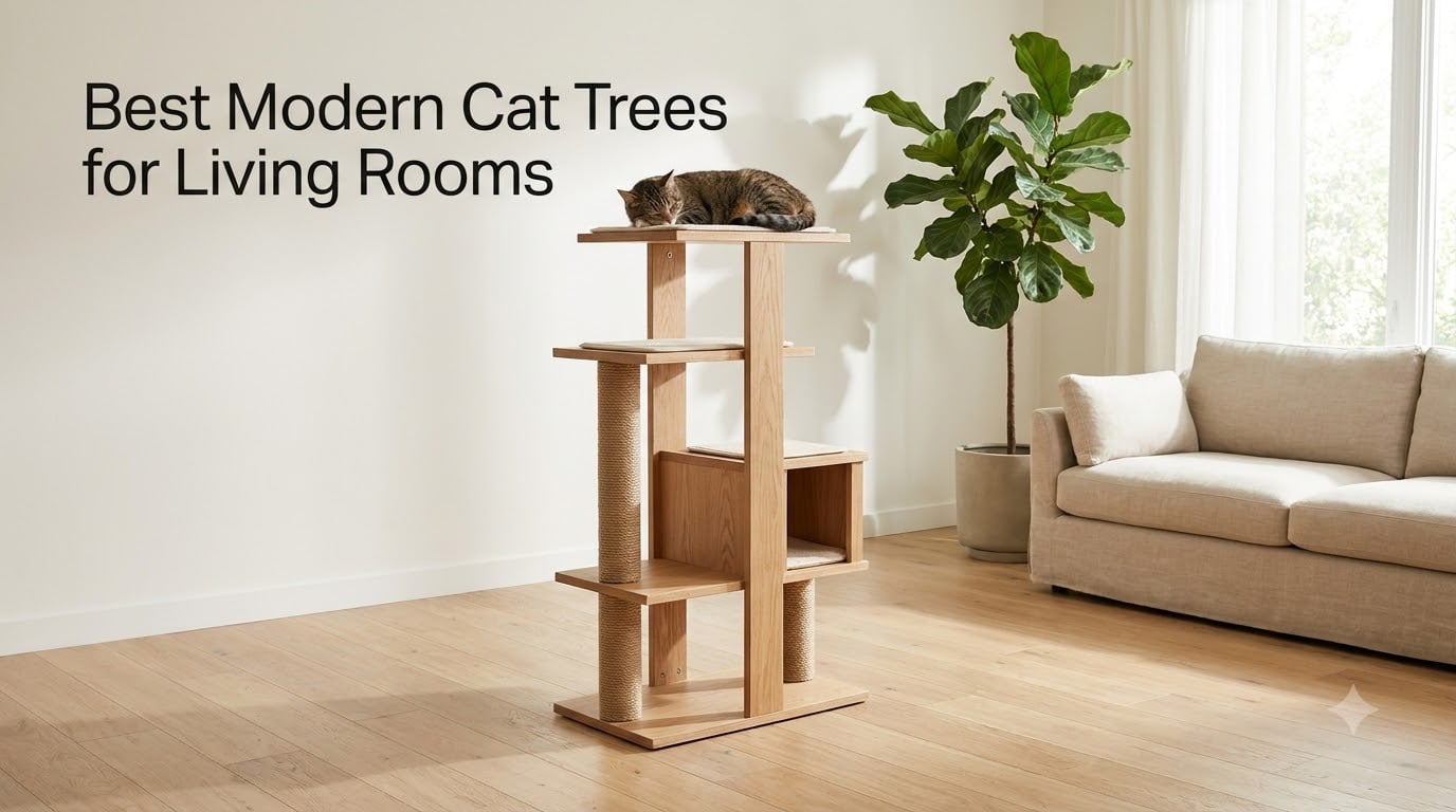 Best Modern Cat Trees for Living Rooms
