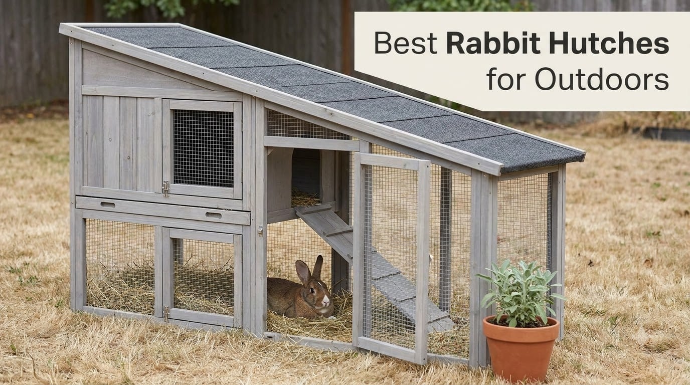 Best Rabbit Hutches for Outdoors