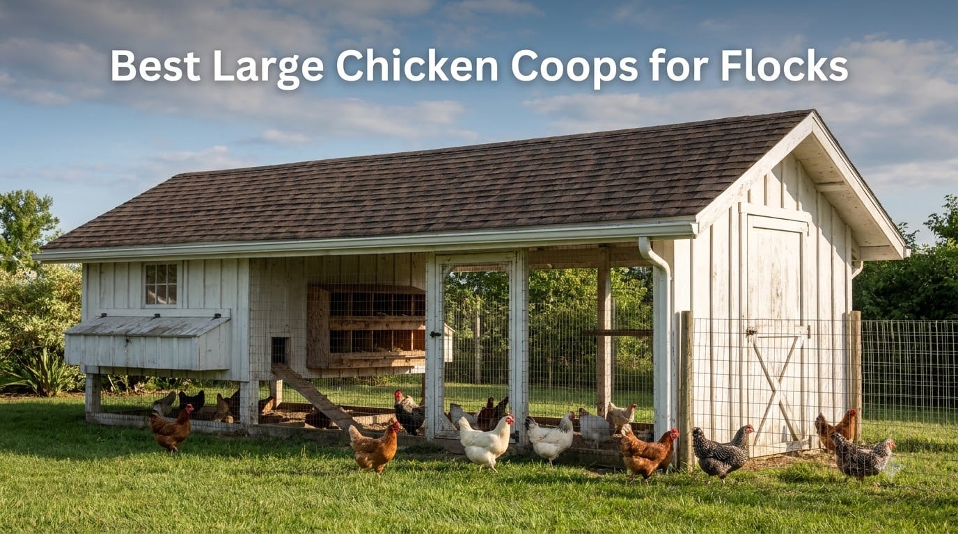 Best Large Chicken Coops for Flocks