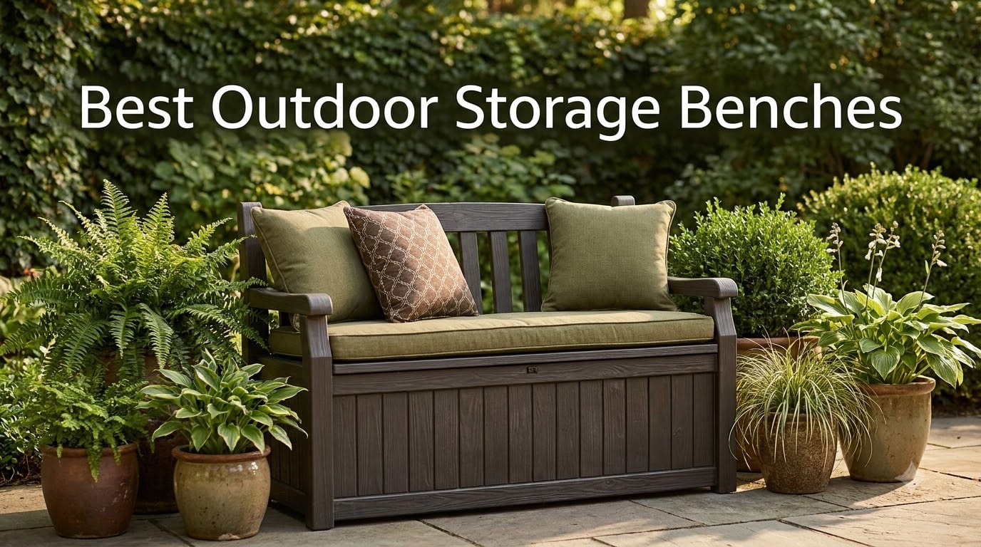 Best Outdoor Storage Benches
