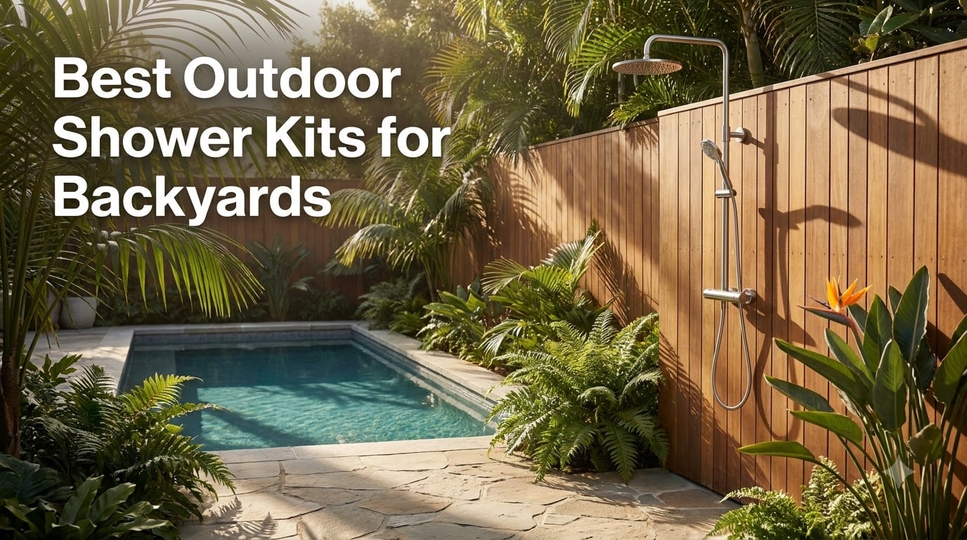 Best Outdoor Shower Kits for Backyards
