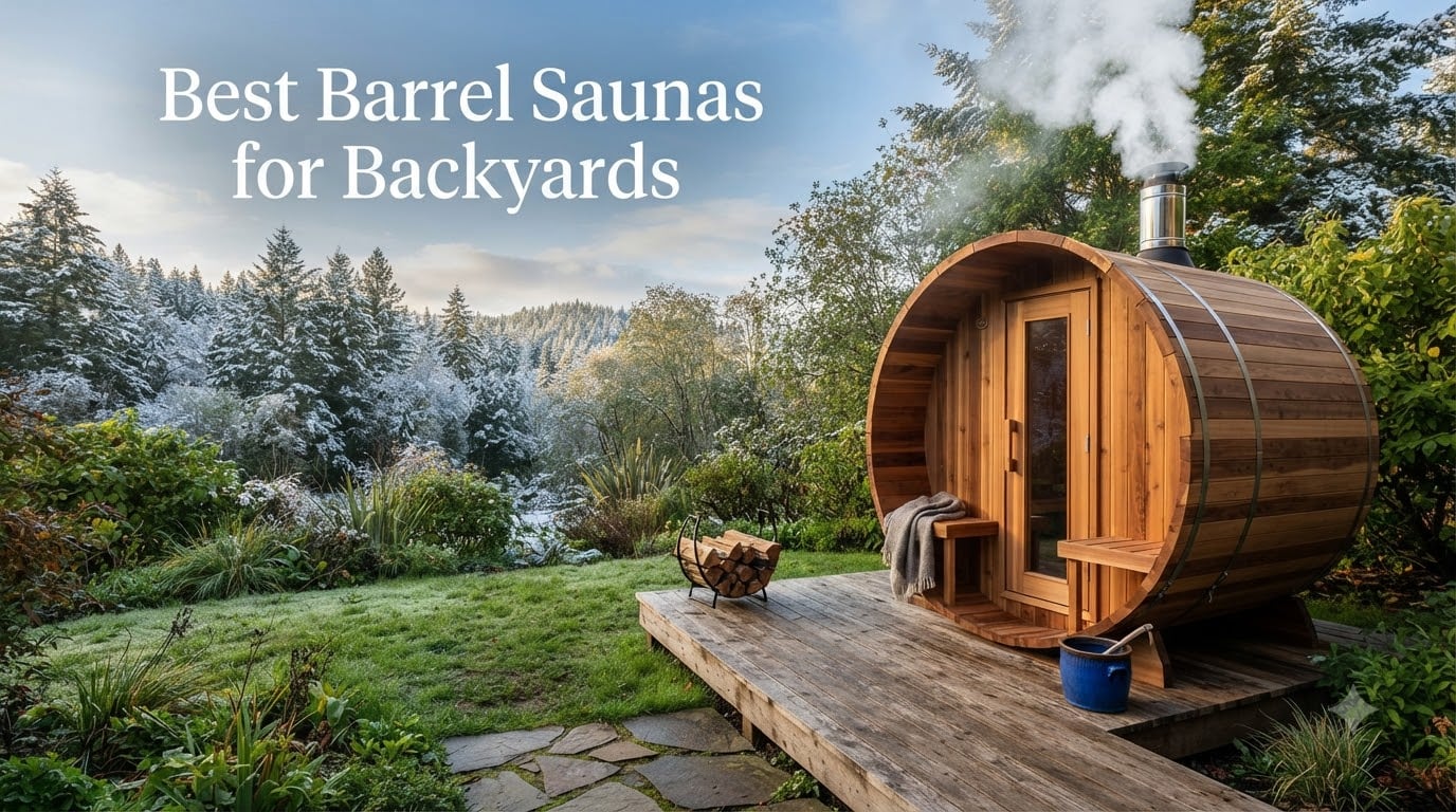 Best Barrel Saunas for Backyards