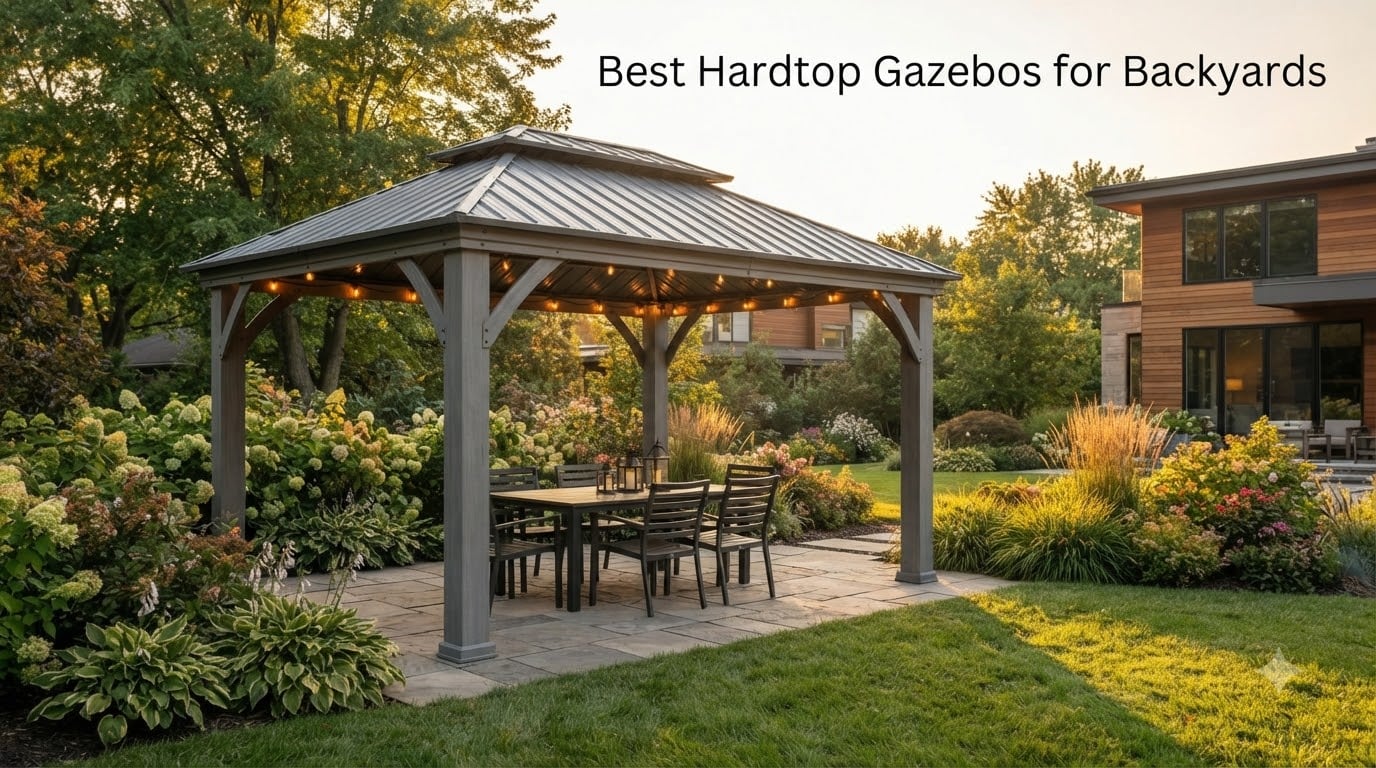 Best Hardtop Gazebos for Backyards