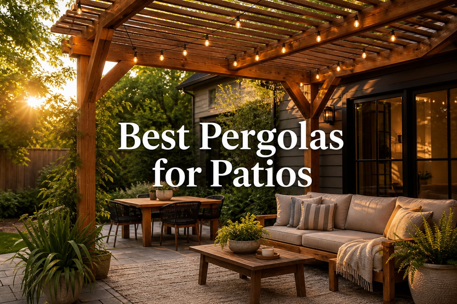 Best Pergolas for Patios