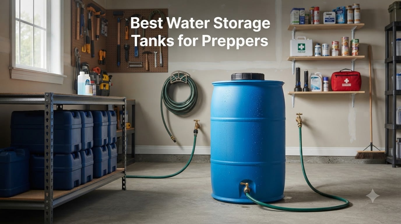 Best Water Storage Tanks for Preppers