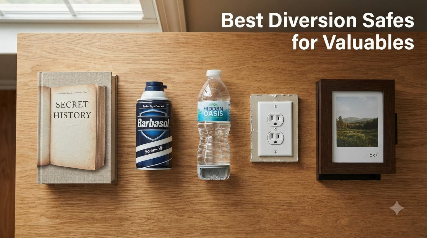 Best Diversion Safes for Valuables