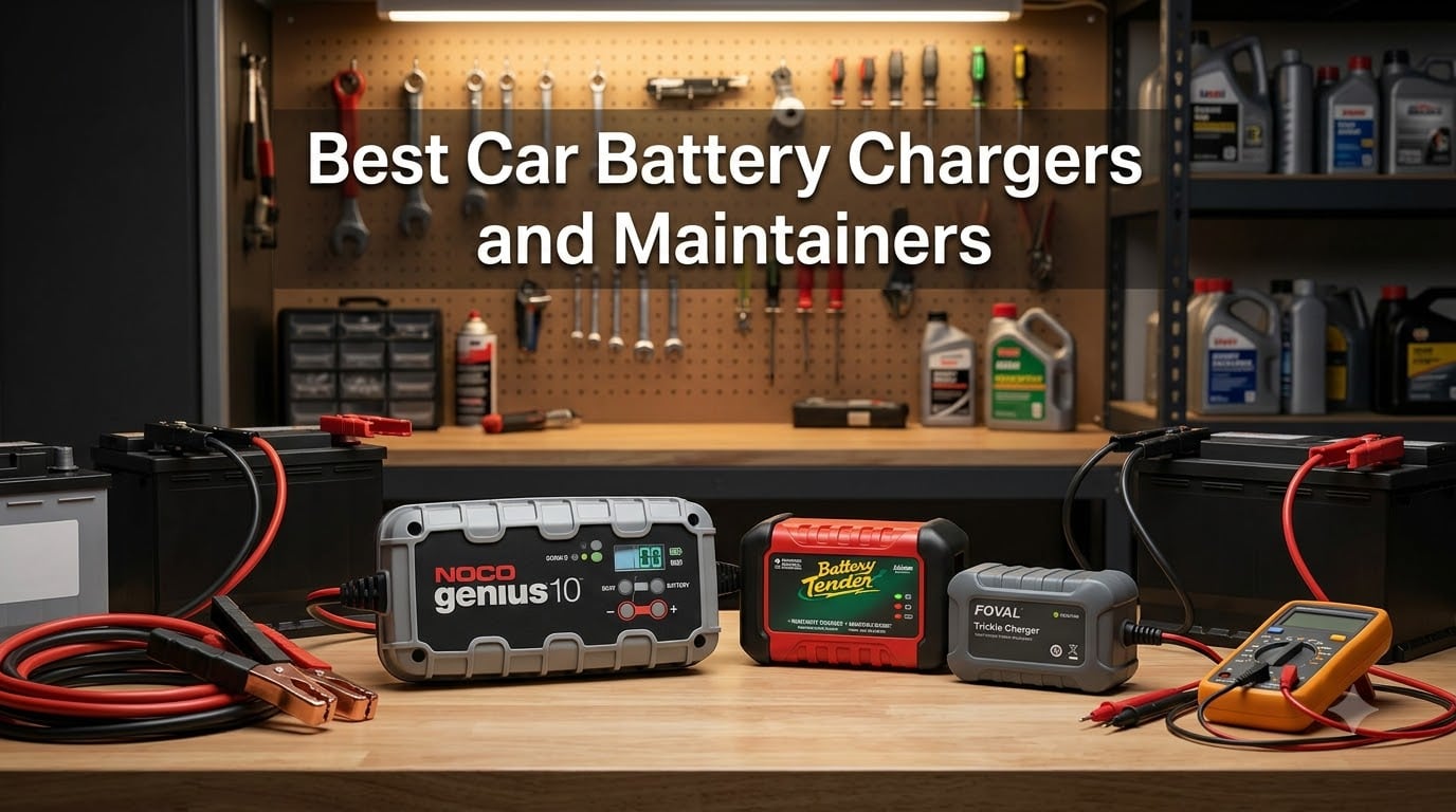 Best Car Battery Chargers and Maintainers
