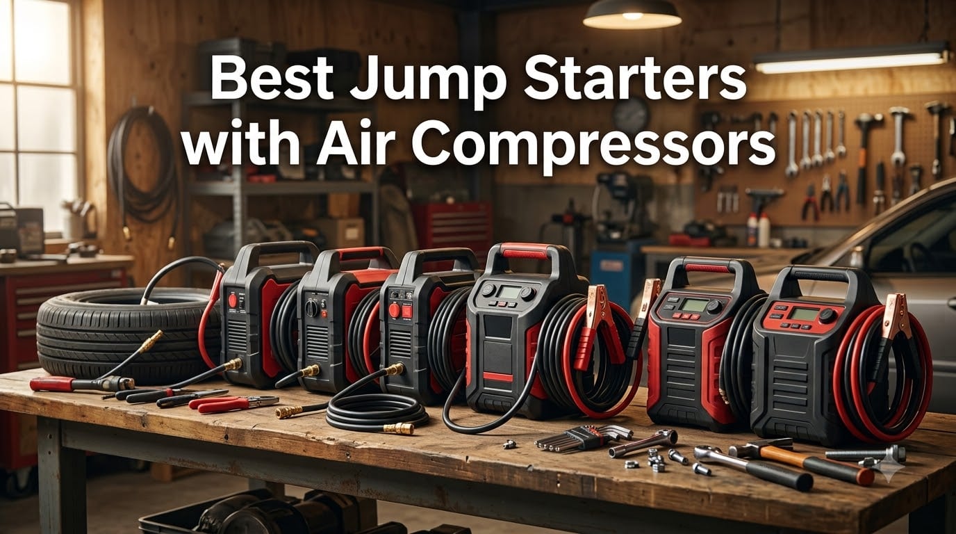 Best Jump Starters with Air Compressors
