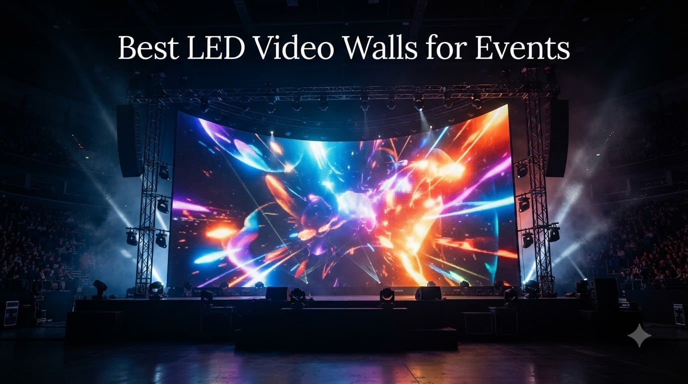 Best LED Video Walls for Events