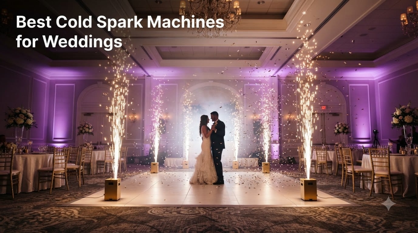 Best Cold Spark Machines for Weddings