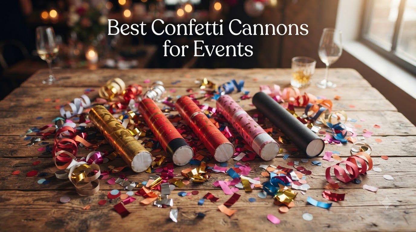 Best Confetti Cannons for Events