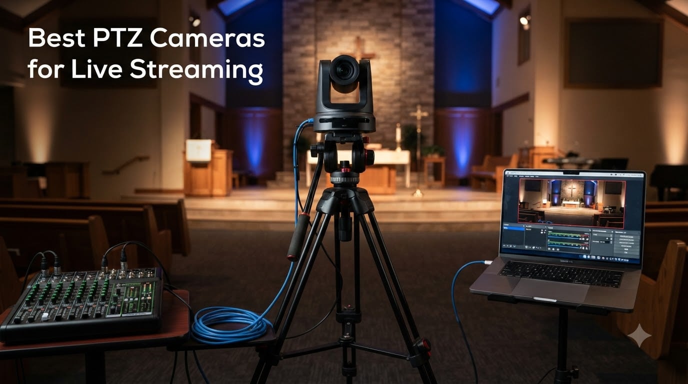Best PTZ Cameras for Live Streaming