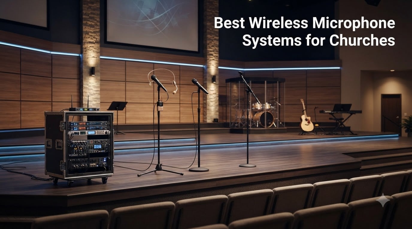 Best Wireless Microphone Systems for Churches